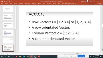 Intro to Octave Applied Math Concepts