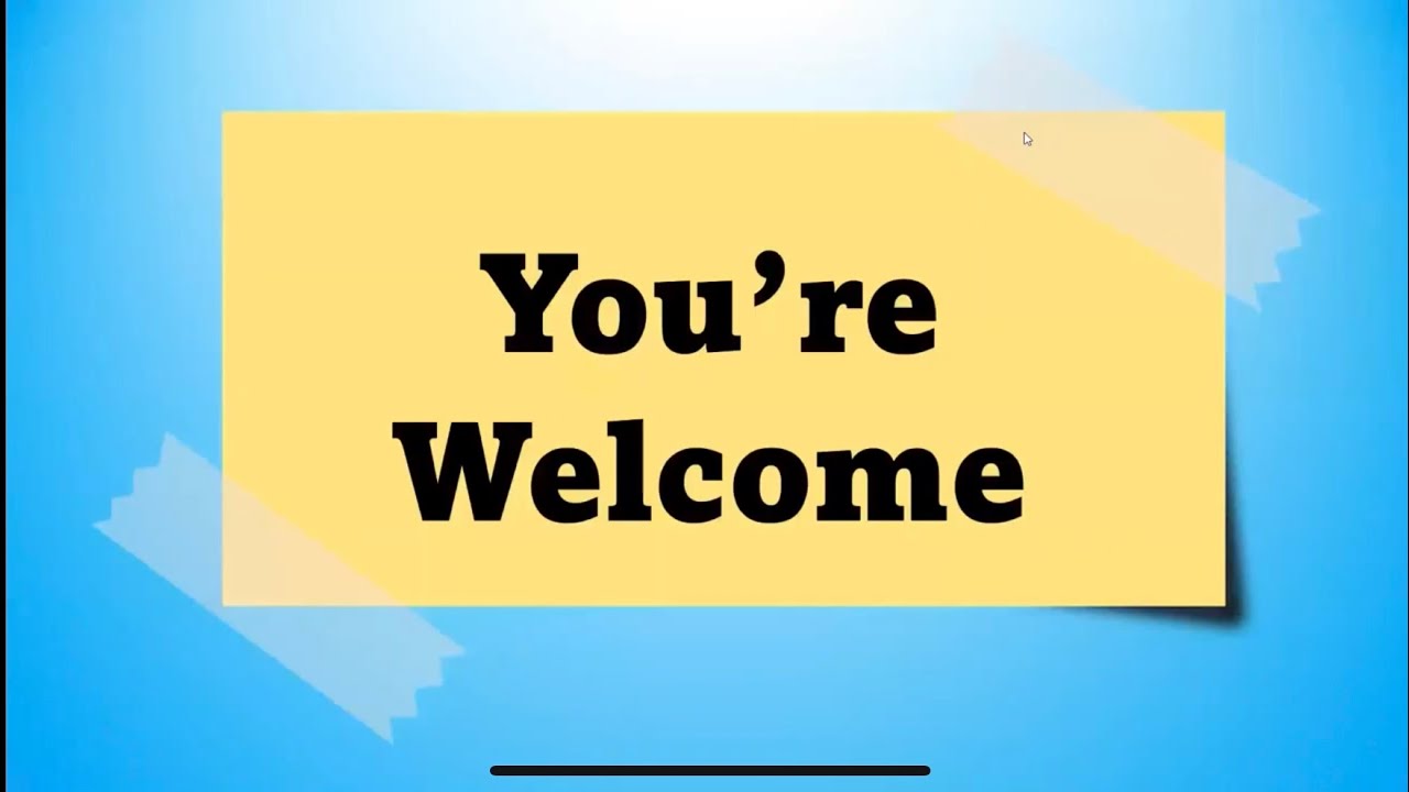 You're Welcome - Terrence Thomas (Transformed Generation) 7.17.22 - YouTube