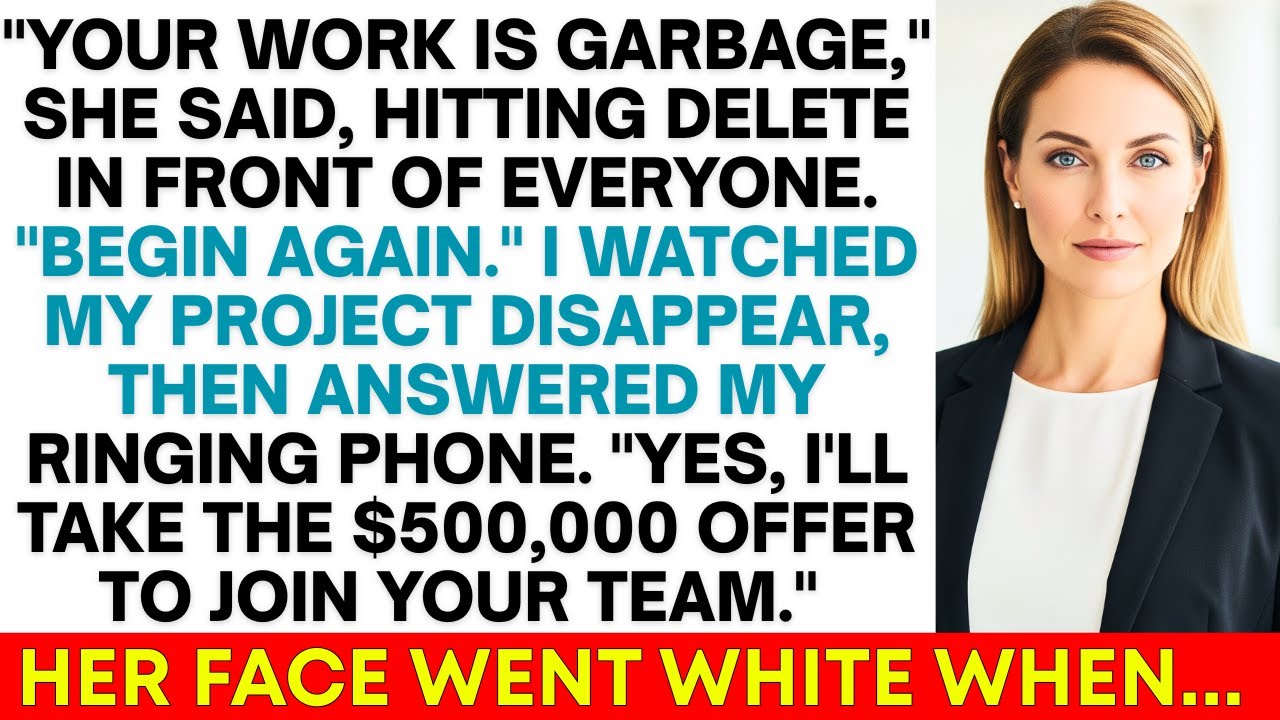 My Supervisor Deleted My Year's Work And Said Start Over—Then The Competitors Called