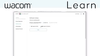 Downloading bundled software for your Wacom Intuos screenshot 1