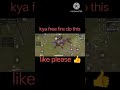 kya free fire do this #pubgmobile #freefire #bgmi