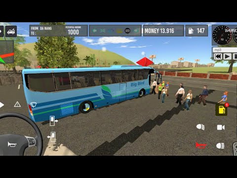 lái xe buýt đường dài/Vietnam Bus Simulator / p3/đà nẵng ~vinh/game wfk