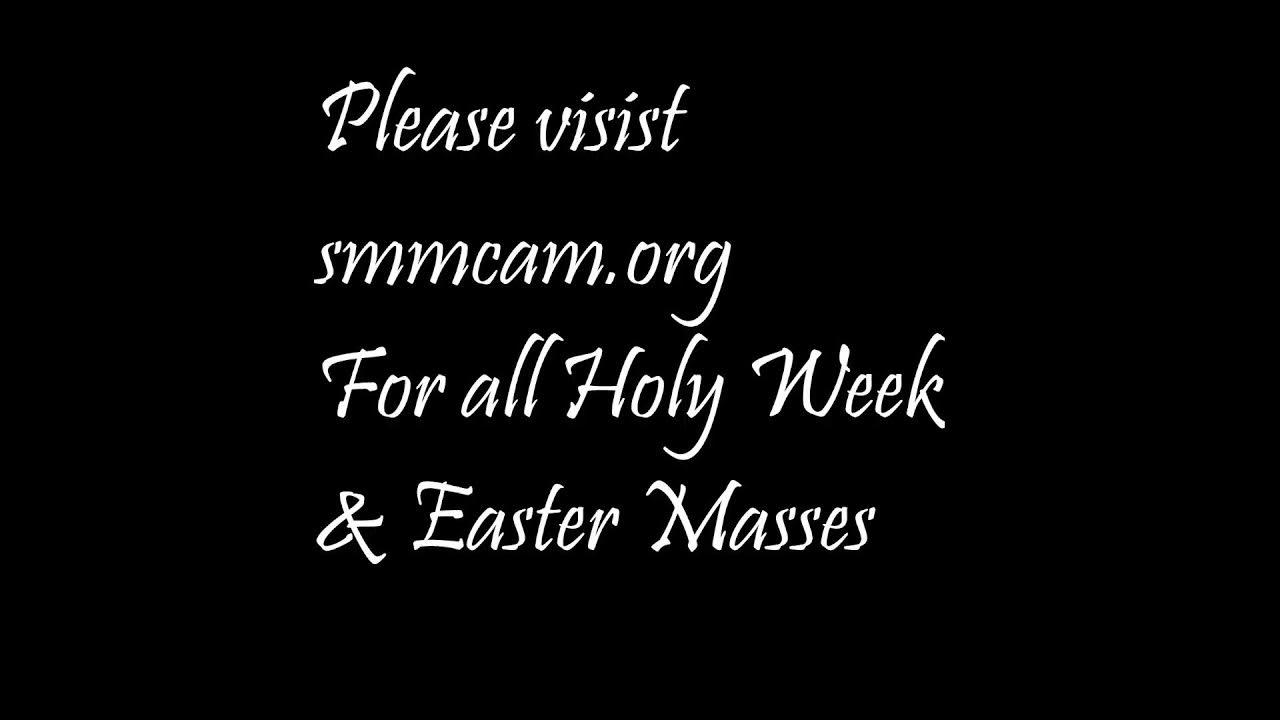4/6/2026 Holy Thursday YouTube 4/6/2026 Holy Thursday YouTube