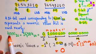 Celebrity #49 FE-PE Exam Prep | 16-bit floating point example | Calculating the numeric value Wealth
