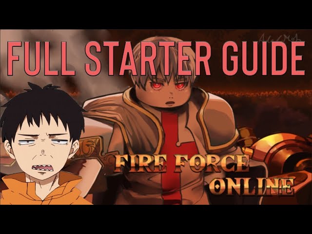 FULL FIRE FORCE CLAN GUIDE for Fire Force Online! 