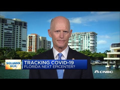 Sen. Rick is Scott on Florida showing signs of becoming next Covid-19 epicenter