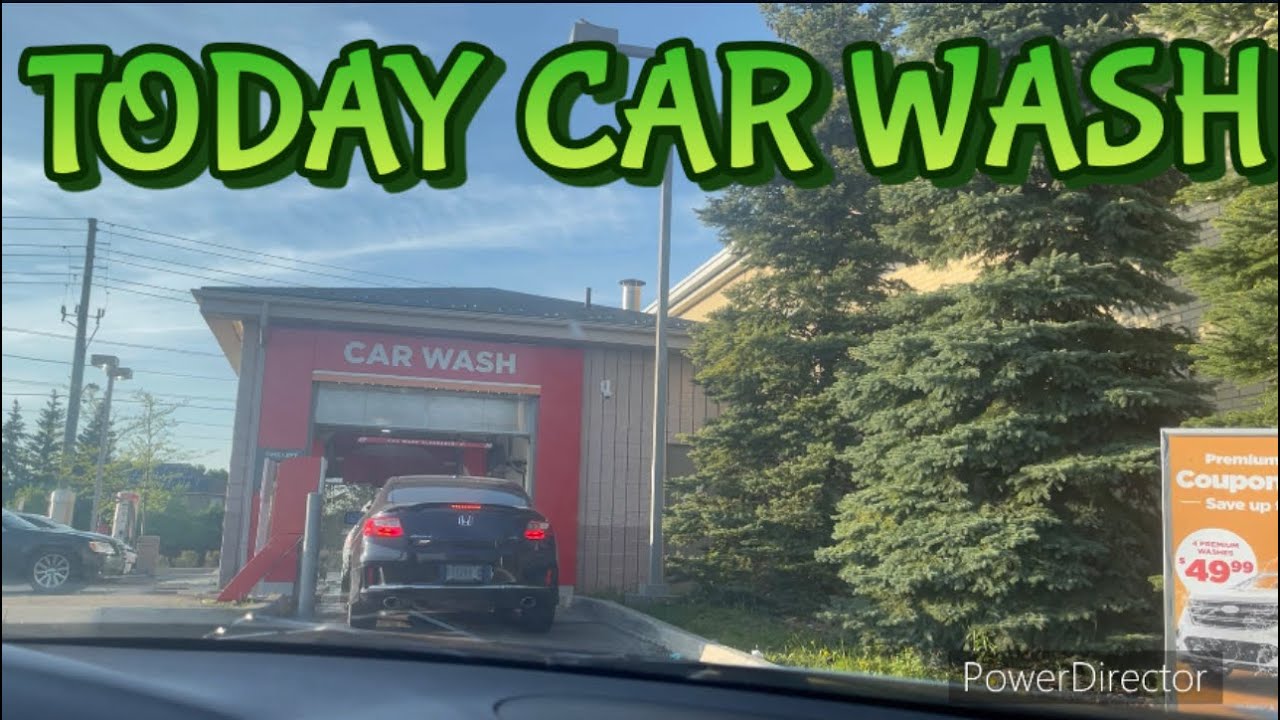 Today Car Wash /Bubble Down Car Wash YouTube