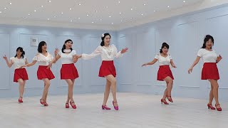 키스미 👄키스미 👄(리믹스)초급 라인댄스 Kiss Me, Kiss Me Line Dance