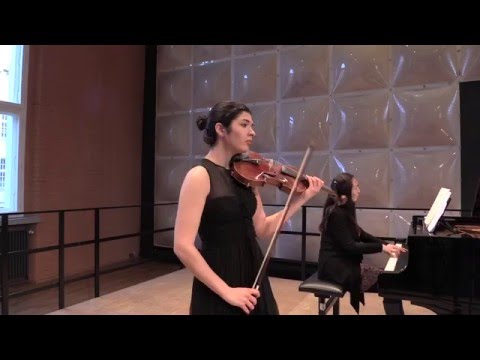 Rimma Benyumova - M.Ravel Violin Sonata No. 2 Movt. II