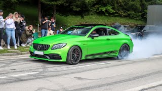 BEST OF Wörthersee 2023 | Burnouts, Flames & Bangs, Turbo Sounds, Launches, Police
