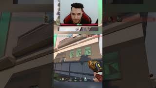 Insane 1v4 Clutch Ace in Valorant Against Streamers! | Della3