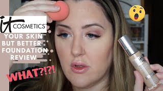 IT Cosmetics Your Skin but Better Foundation // FULL REVIEW and DEMO - WORTH THE BUY /Melissa Welz