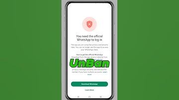 You need the official WhatsApp to Login | 2025
