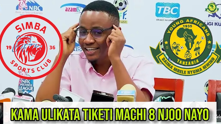 ALI KAMWE ATOLEA UFAFANUZI SAKATA LA TIKETI | DERBY YA KARIAKOO