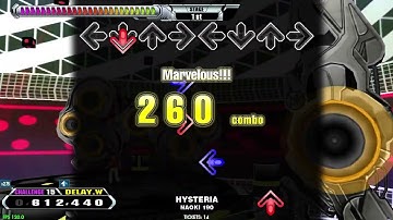 【LV15】DDR / HYSTERIA - CHALLENGE DOUBLE with handclap