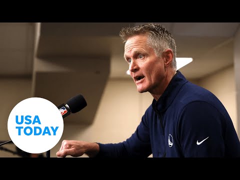 Steve Kerr gives passionate speech after deadly Texas school shooting | USA TODAY