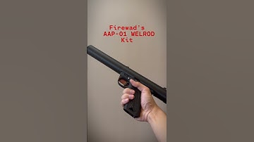 AAP-01 Welrod Bolt-Action Conversion Kit #airsoft #AAP-01 #AAP01 #welrod #3dprinting