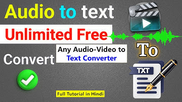 Video Audio To Text Converter || Powerful Speech Analysis || Transcribe Video Audio To Text