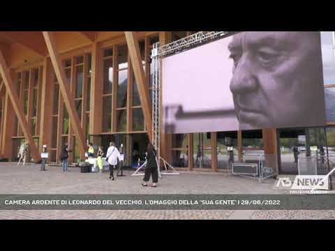 CAMERA ARDENTE DI LEONARDO DEL VECCHIO, L'OMAGGIO DELLA ''SUA GENTE'' | 29/06/2022