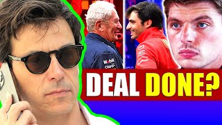 Sainz to Red Bull LEAKED by Toto Wolff?! ✍️📝