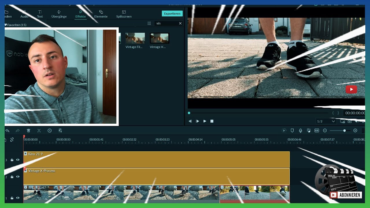 Filmora Smooth Transition Tutorial - YouTube