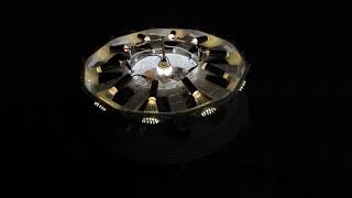 Animated N scale Carousel (illumination details)