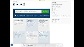 Searching Library Databases using “AND”