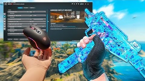 Warzone with 10,000 hours of Keyboard and Mouse 👑 + Best Settings