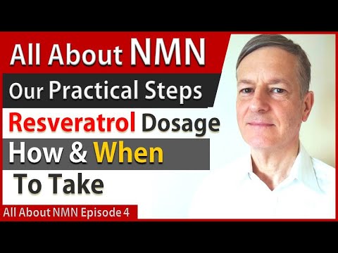 Všetko o NMN Ep4 | Dávkovanie resveratrolu a ako a kedy užívať | Naše praktické kroky