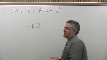 MTH 060 : Section 3.5 Problem 2 - Mathematics with Dan Avedikian