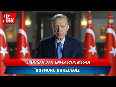 Erdoğan'dan Enflasyon Açıklaması!
