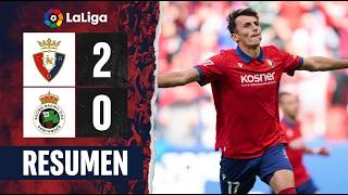 Osasuna – Racing de Santander | Resumen del Partido | Goles y Mejores Jugadas | LaLiga