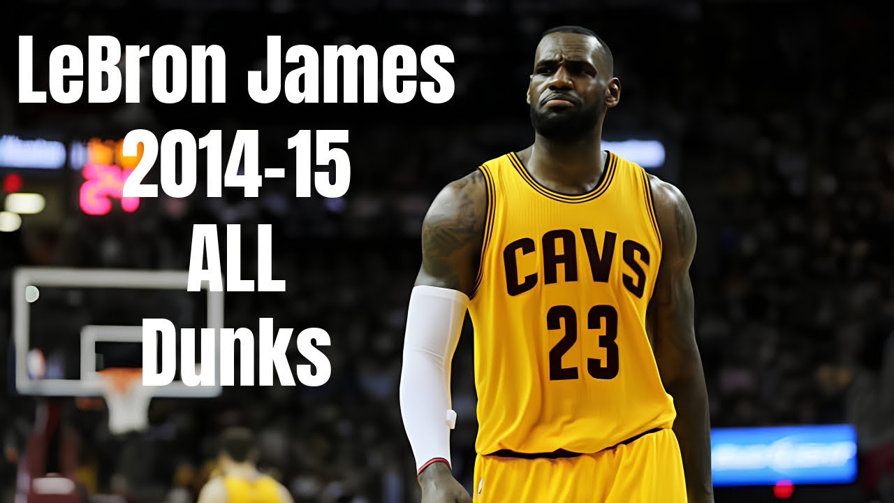 LeBron James 2014-15 All Dunks