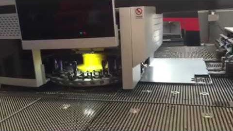 ES300 O type mechanical turret punching machine by servo motor