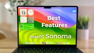 macOS Sonoma in MacBook Air M2: the New Features