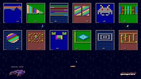 Arkanoid Arcade/NES Walkthrough Demo