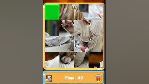 Puppies Tile puzzle by miniloftgames for android users.