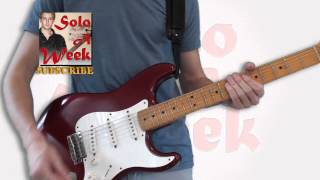 Harrison/Clapton - I Want to Tell You Live Solos - SoloAWeek 30