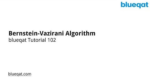 Chapter_102 Bernstein Vazirani algorithm