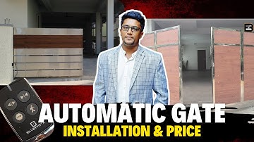Automatic Gate Installation And Price | HireandBuild | Tamil