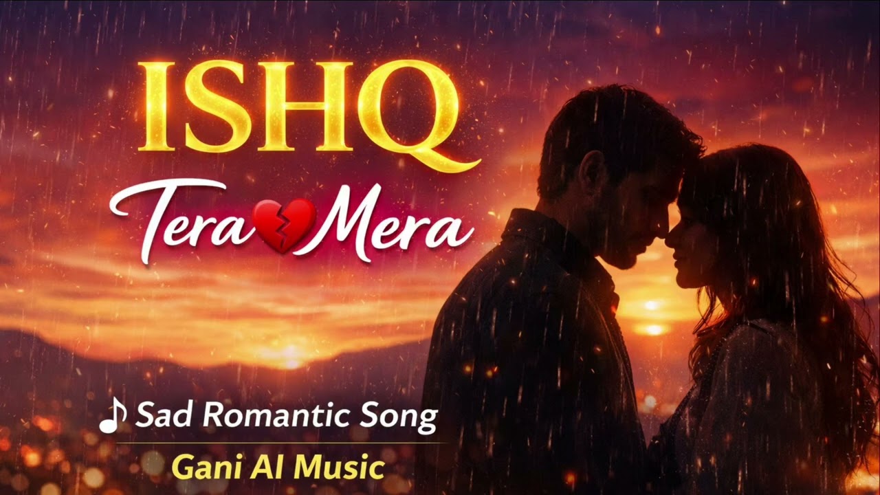 Ishq Tera Mera (Official Audio) | Heart Touching Sad Song | Gani AI Music