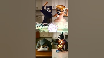 Thumbnail of Tung Tung Sahur X Tralalero Tralala X Udin Din Din Dun X Ballerina Cappuccina #viral
