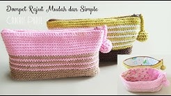 Crochet Purse || Dompet Rajut Simple Dan Mudah - Durasi: 29.26. 