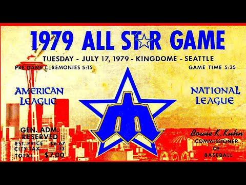 1979 MLB All Star Game SEATTLE Original NBC Broadcast