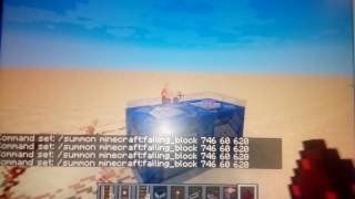 How To Use A Command Block. Lesson 1: Falling Blocks