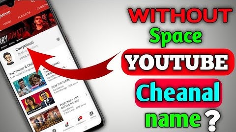 How to change youtube channel name without Space.YouTube channel Ka Naam without Space kaise Rakhe |