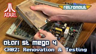 Famous Testing & Renovating &  my Atari ST Mega 4 Profile