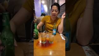 pov: you’re drinking somaek with me #soju #koreanfood #shorts