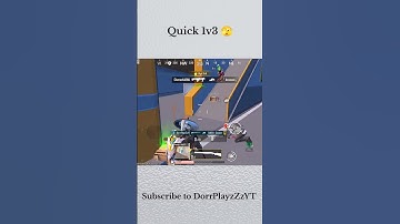 Quick 1v3 🫣#shorts #bgmi