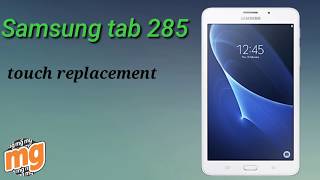 Samsung Tab Galaxy A6 T285 No Display, Lcd padam, Lcd Gelap, Lcd light solution. 